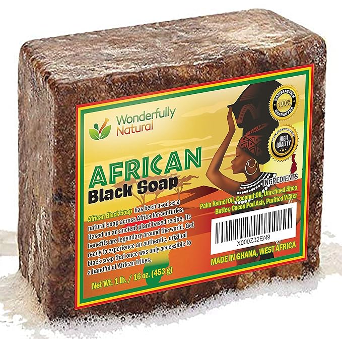  African Black Soap Cleansing