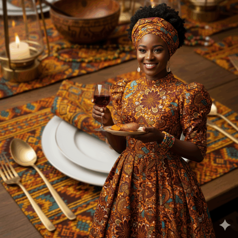 Afrocentric Fashion Looks for Thanksgiving Dinner