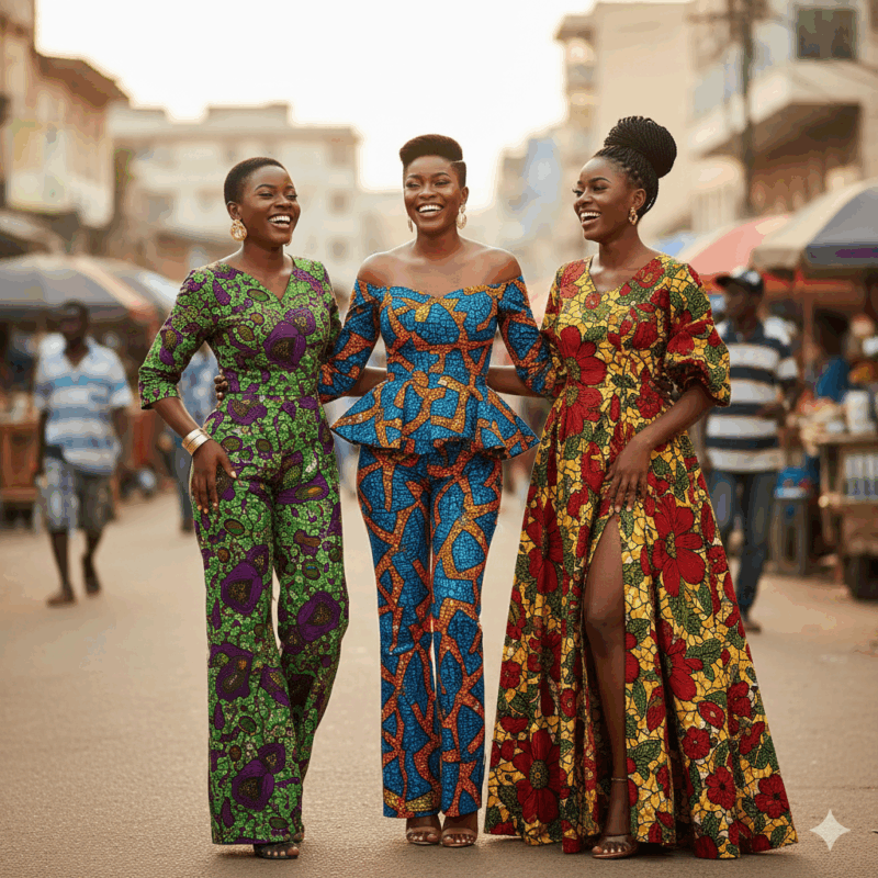 Ankara & Kente Fashion Pieces
