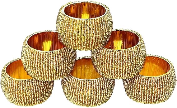 Beaded Napkin Rings
